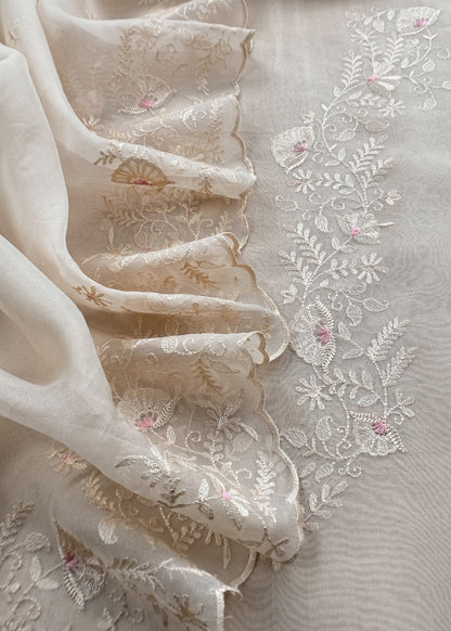 Kora silk suit for bridal trousseau

