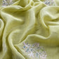 Light Green Mulmul Suit And Dupatta In Dori work
