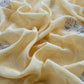 Light Yellow Mulmul Suit And Dupatta In Dori Work