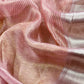 Pink Brocade Silk Kurta And Zari Panel Silk Dupatta