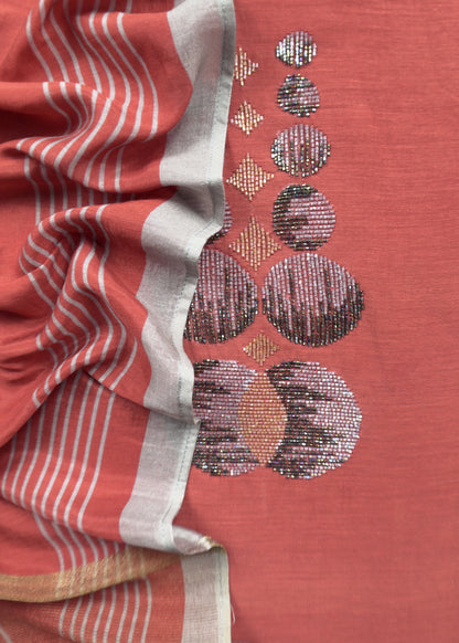 pure mul cotton suit fabric

