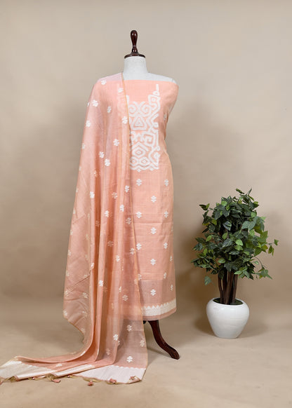 summer wear jamdani suit at the best price

