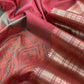 Maroon Pure Silk Suit with Meenakari Kani weaving