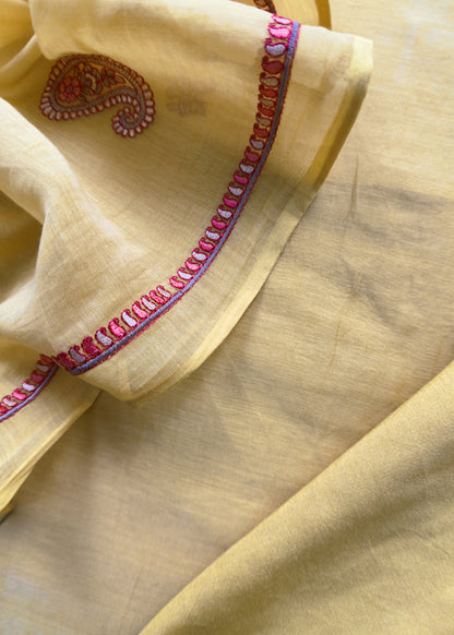 Office wear chanderi suit for online

