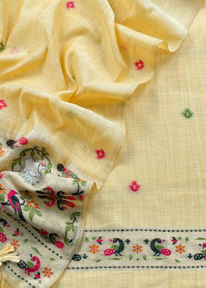 jamdani weaved suit for gifting mom