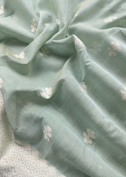 jamdani weaved suit for gifting mom


