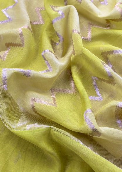 Banarasi chanderi suit set gifting for women