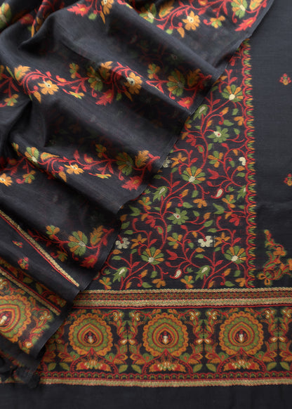summer wear chanderi suit

