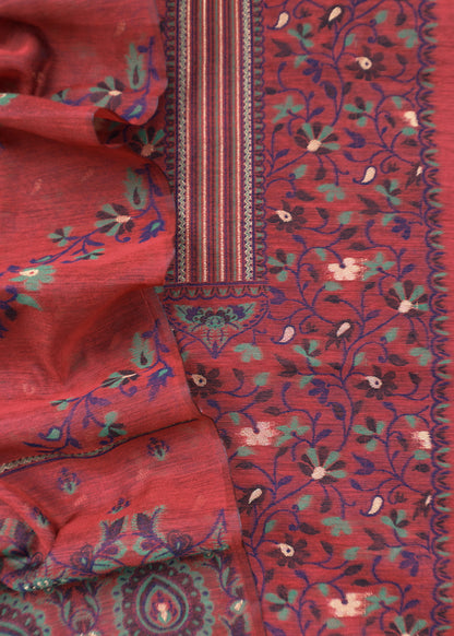 summer wear chanderi suit

