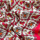 Red Patola Maheshwari Silk Suit Set