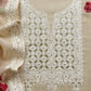 Premium quality mulmul unstitched suit with dupatta

