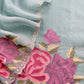 Shop designer kora silk suit for party and wedding celebration