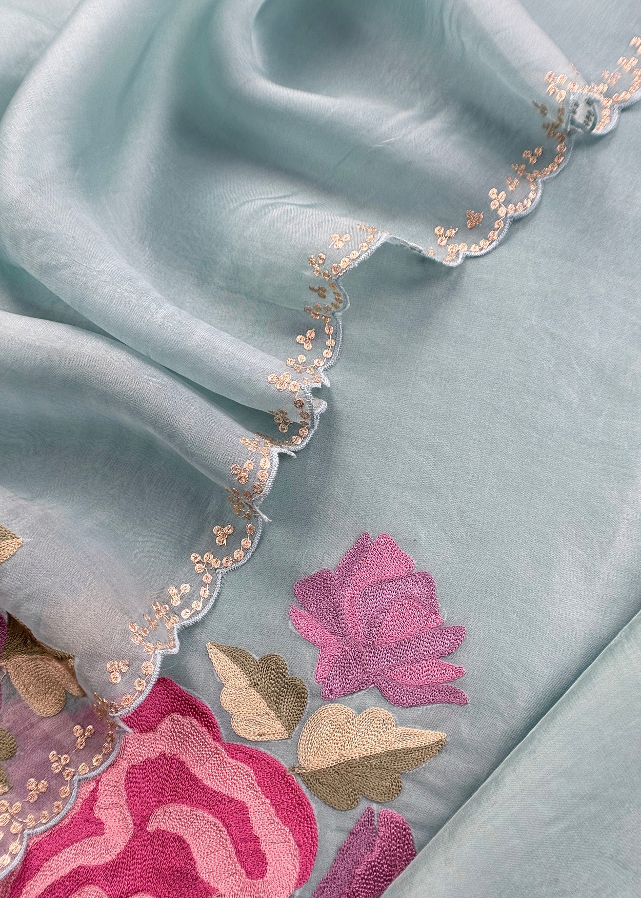 Buy latest designer unstitched suit fabric for women