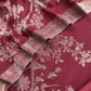 Red Premium Kani Silk Suit With Kani Zari Weaving