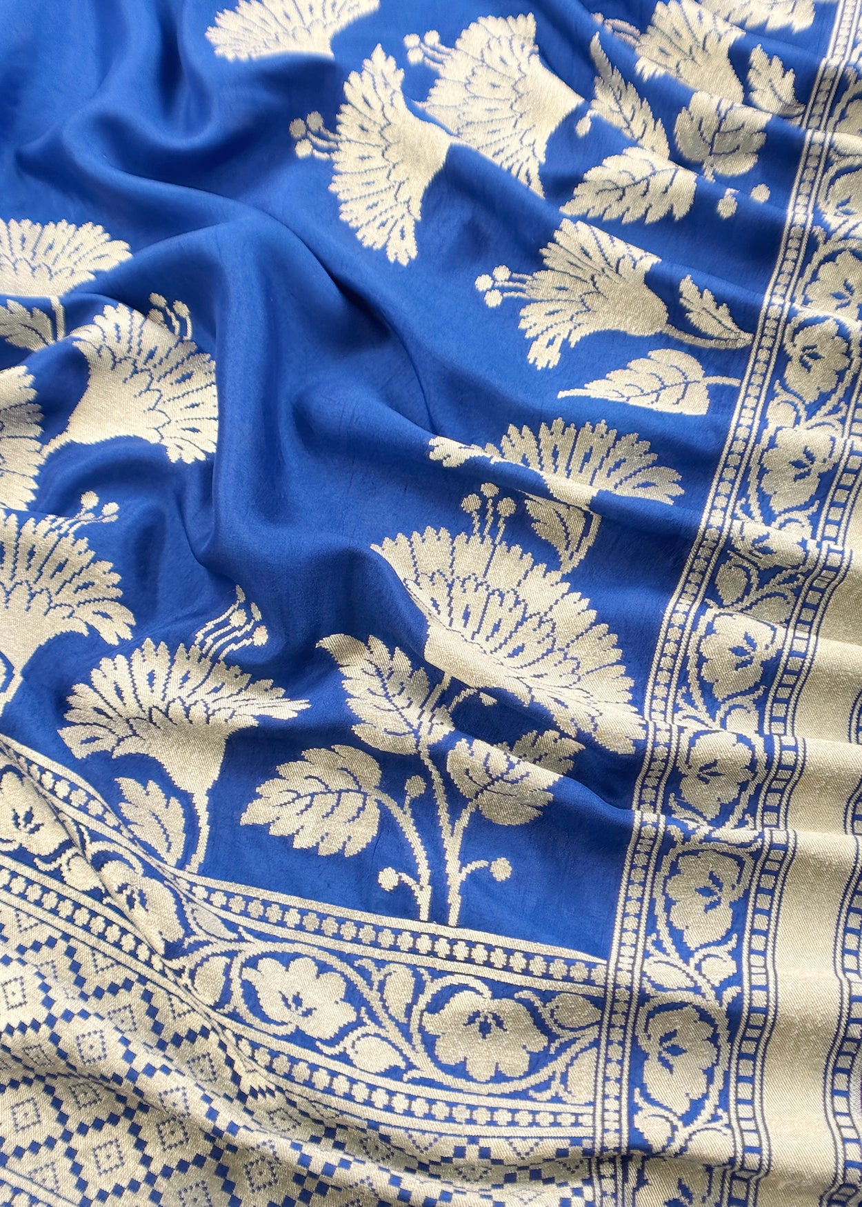Handloom Munga Silk Suit Whit Kadwa Weaving

