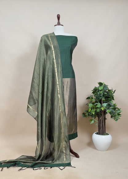 summer wear chanderi suit

