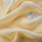 Butter Yellow Handloom Organza Silk Unstitched Suit With Gota Handwork