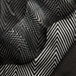Black And White Embroidered Unstitched Suit In Handloom Organza Silk