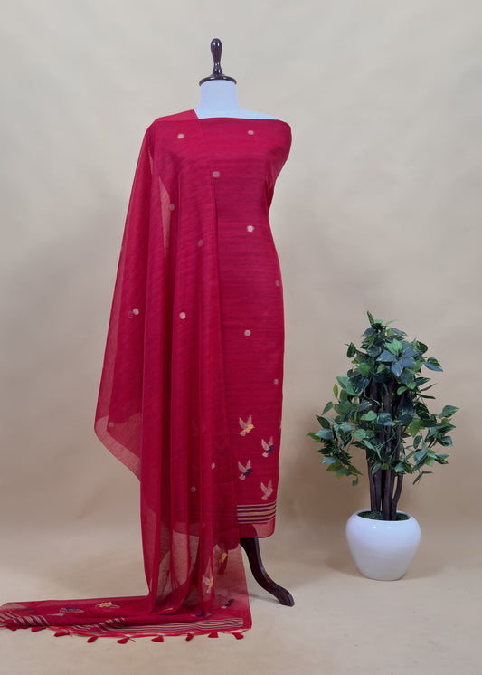 Premium quality jamdani suit for women

