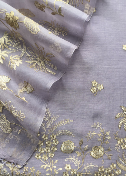 Summer wear suit chanderi fabric

