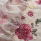 Off White Crushed Tissue Silk Unstitched Suit