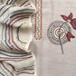 Maroon Jamdani Weaved Muslin Suit With Kantha Embroidery