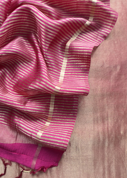 Summer wear Suit Pure Chanderi Fabric

