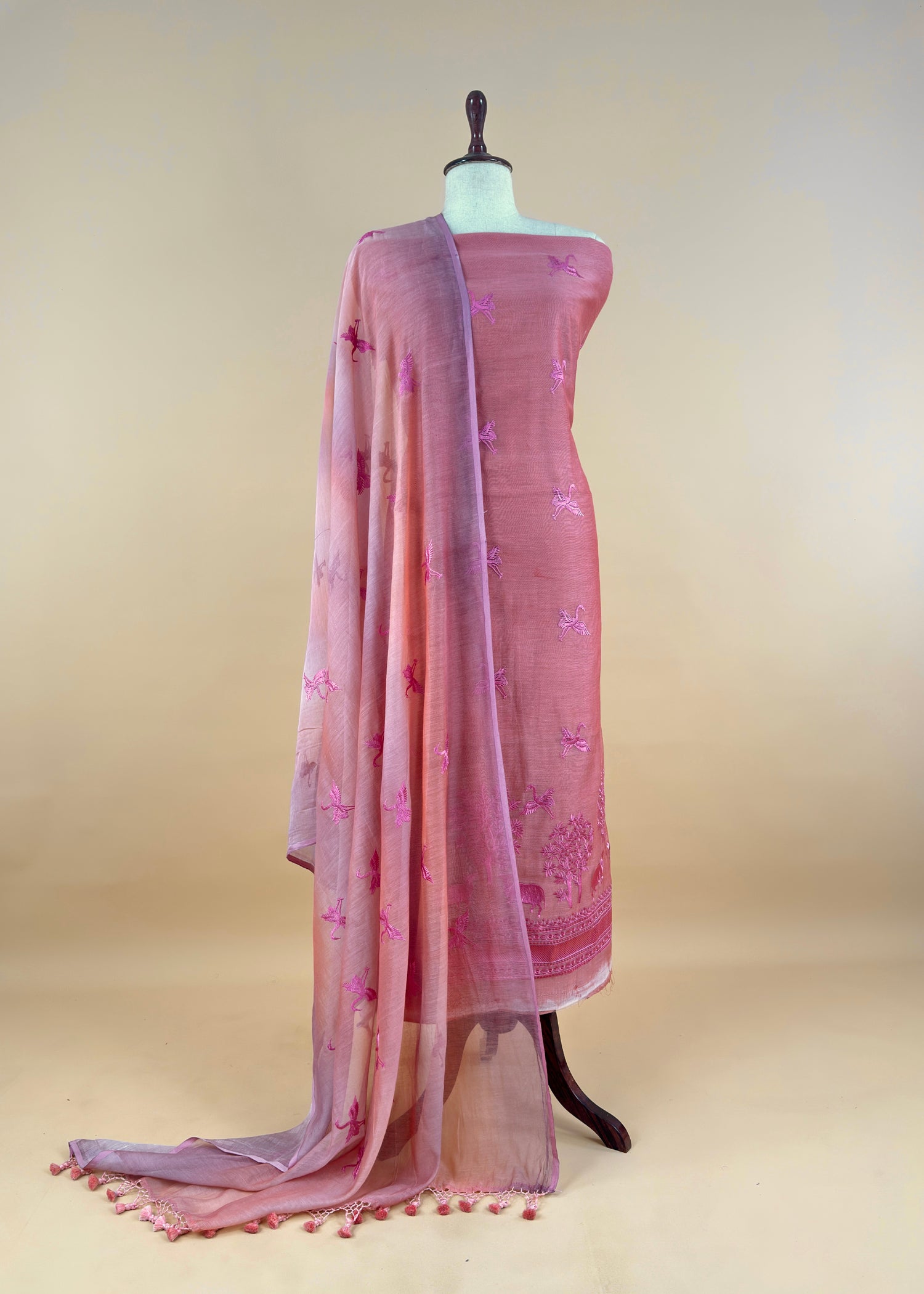 Summer wear suit pure mul cotton fabric

