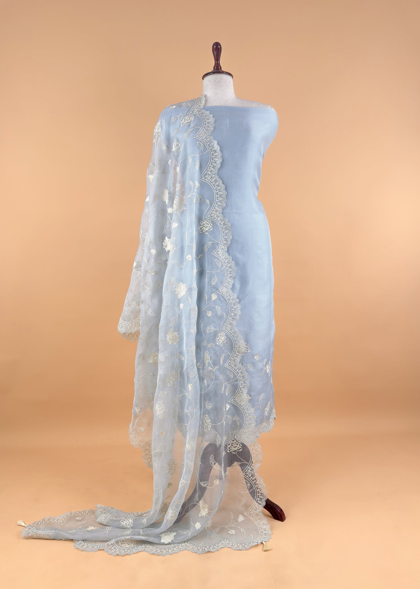 Festive celebration kora silk suit at the best price

