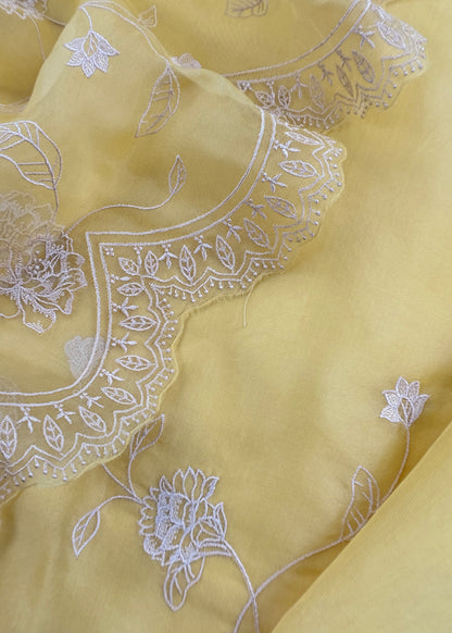 Kora silk suit for the trousseau collection

