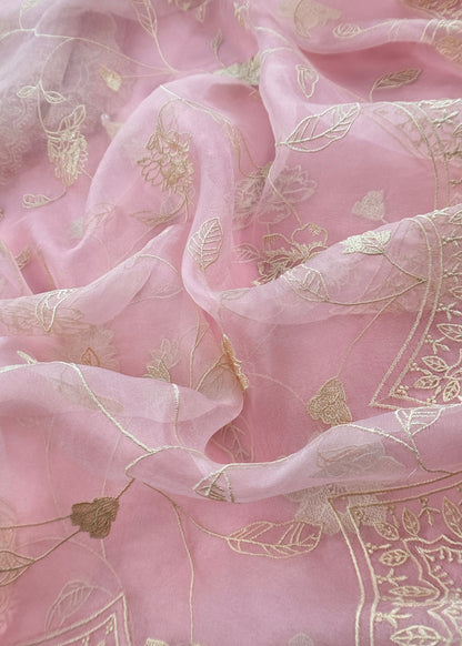 Shop designer kora silk suit for party and wedding celebration

