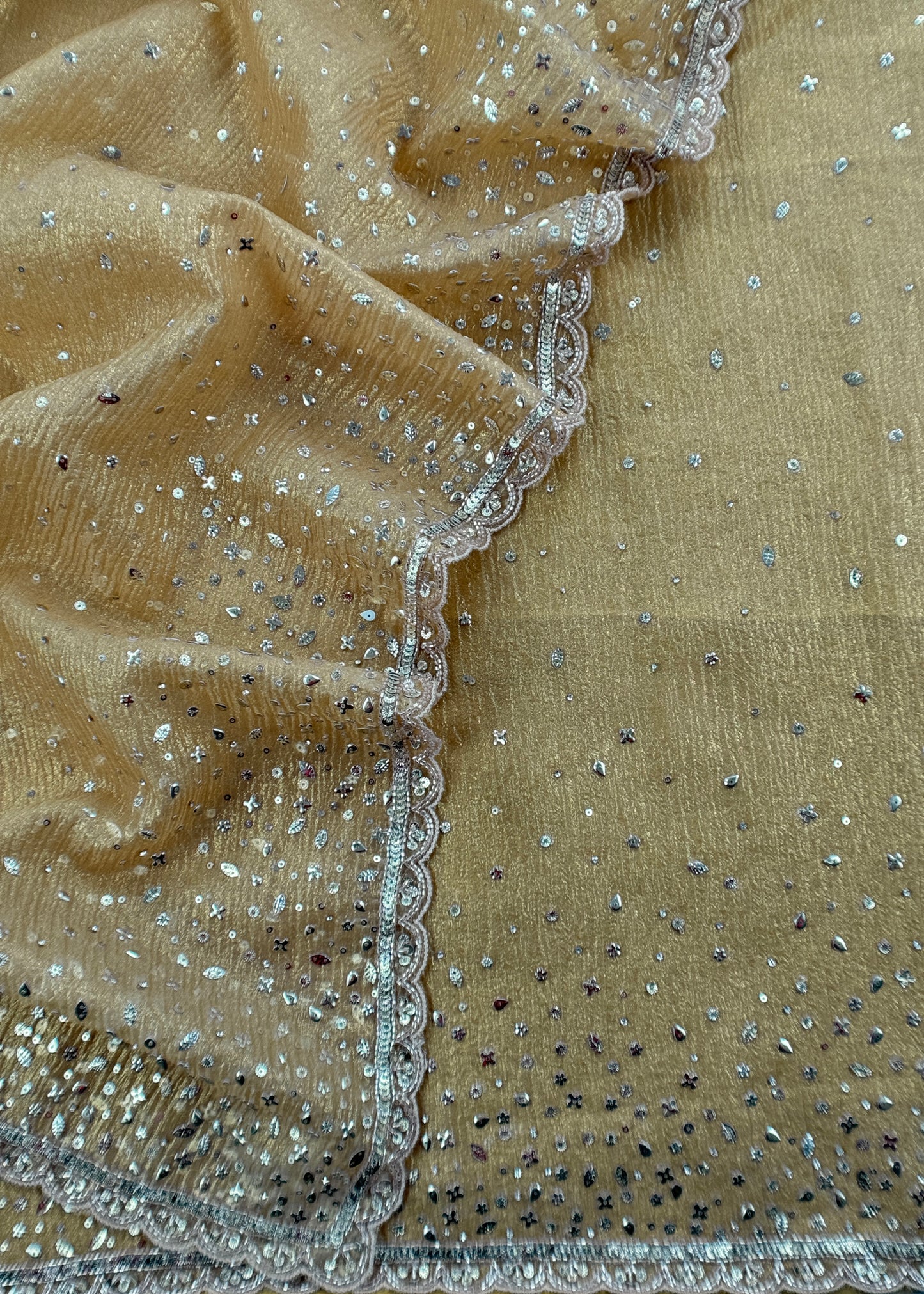 Shop indian wear tissue silk suit for bridal trousseau

