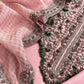 Buy raw silk suit with kora silk dupatta

