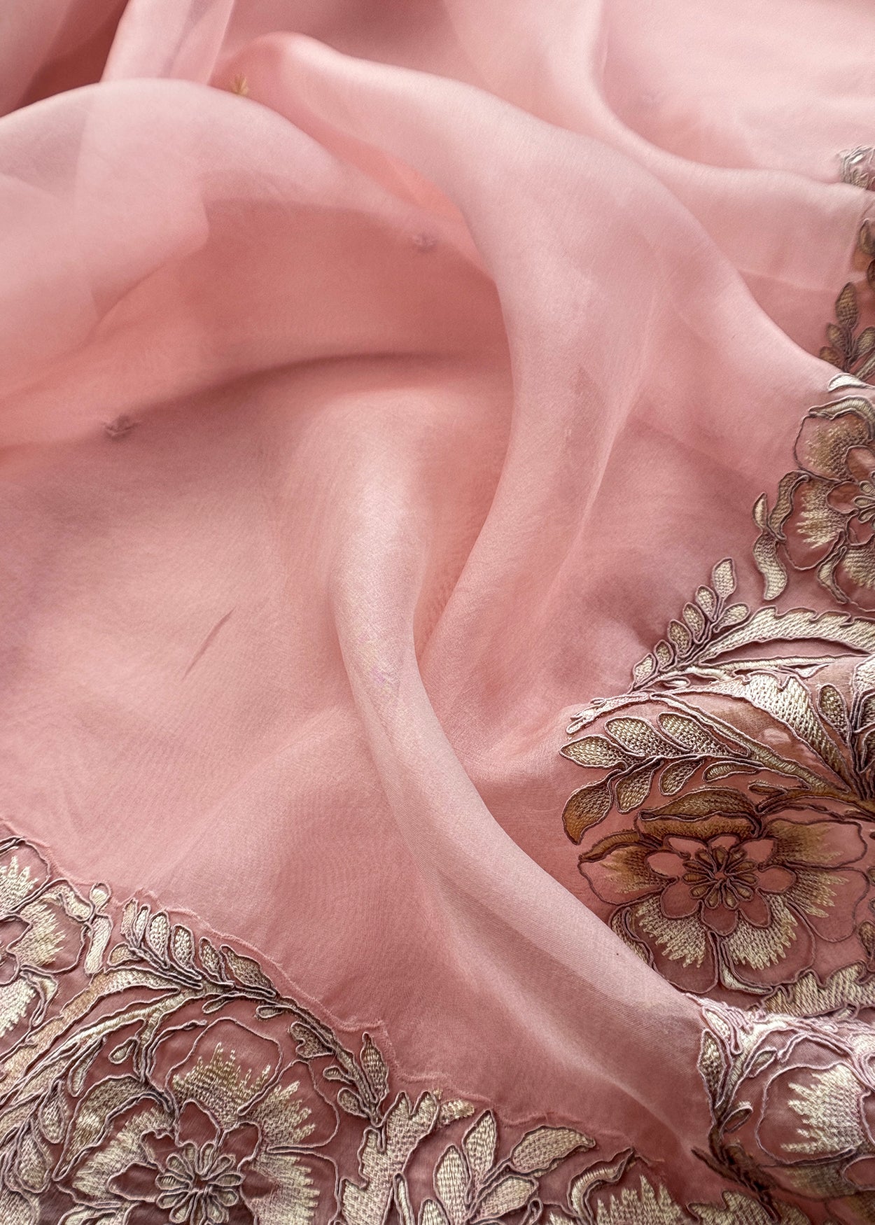 Buy Designer Organza Wedding Wear Suit Online In India

