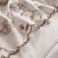 Mulmul suit set with flower embroidered

