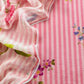 Mulmul unstitched suit set with floral print

