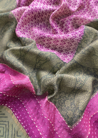 Maheshwari silk suit gifting for women

