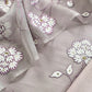 pure mulmul suit with organza dupatta

