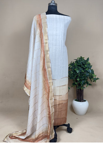 Chanderi Semi-Stitched Women Long Suits at Rs 2850 in Delhi
