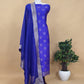 Rani Pink Handloom Raw Silk Kurta And Pure Organza Silk Dupatta With Banarasi Gold Weaving
