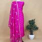 Green Pure Organza Silk Dupatta With Dori Embroidery And sequins