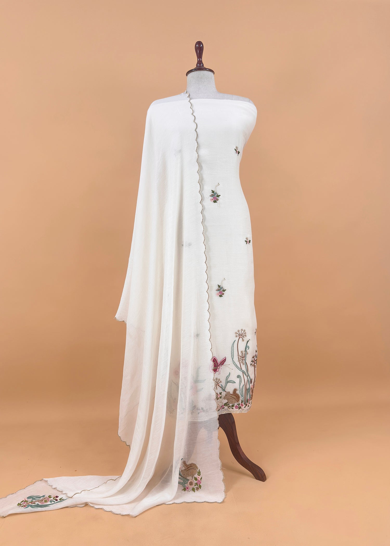 Summer wear suit pure mul cotton fabric

