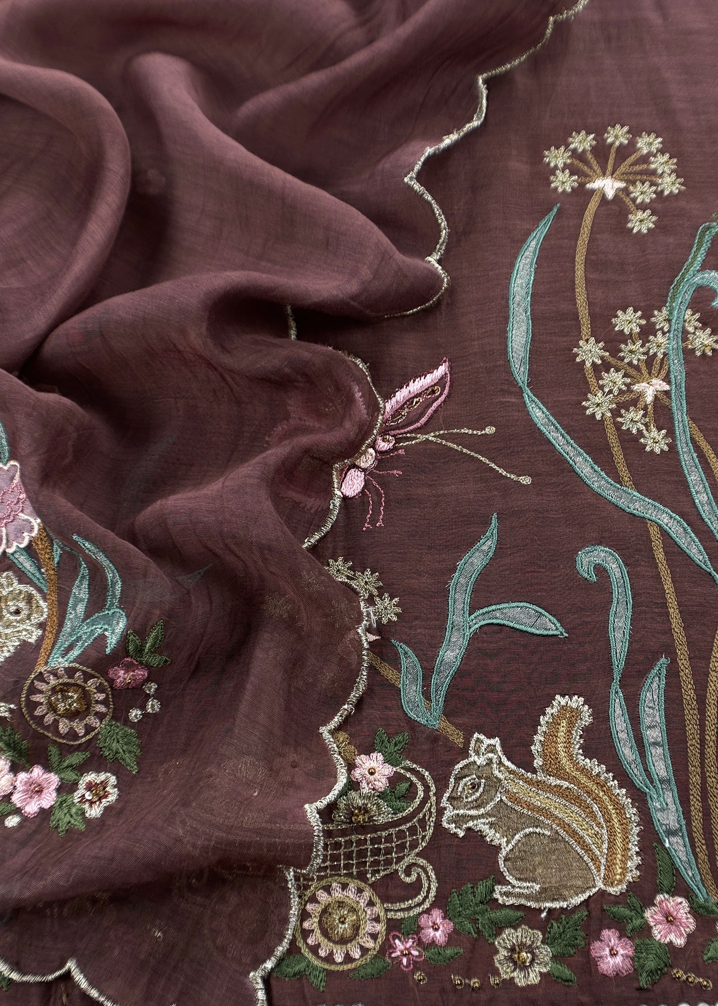 pure mul cotton suit fabric

