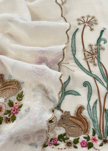 pure mul cotton suit fabric

