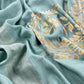buy unstitched tussar suit set

