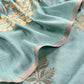 Summer wear suit tussar silk fabric

