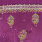 Jamun Pure Upada silk suit with chinon dupatta