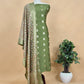 Royal Blue Banarasi Suit With Kalamkari Dupatta