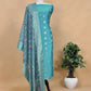 Royal Blue Banarasi Suit With Kalamkari Dupatta