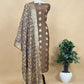 Royal Blue Banarasi Suit With Kalamkari Dupatta